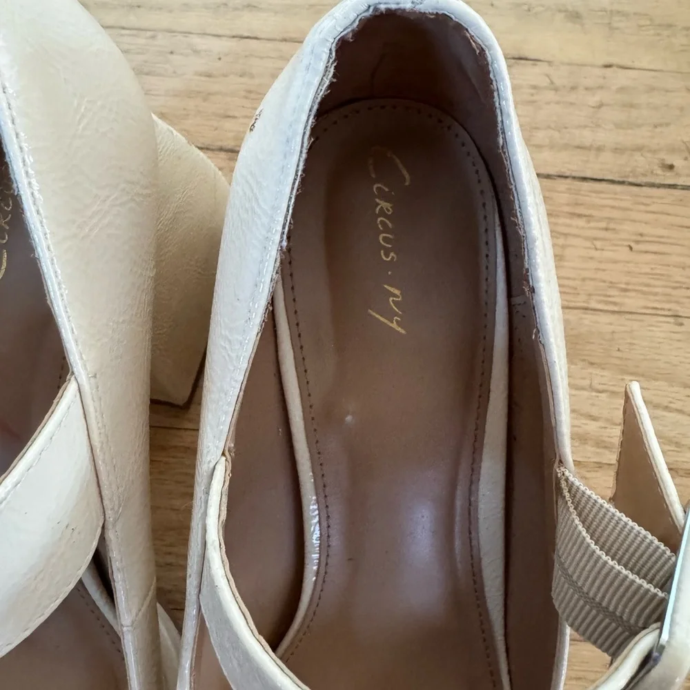 Sam Edelman Circus Super Chunky Heels Size 10